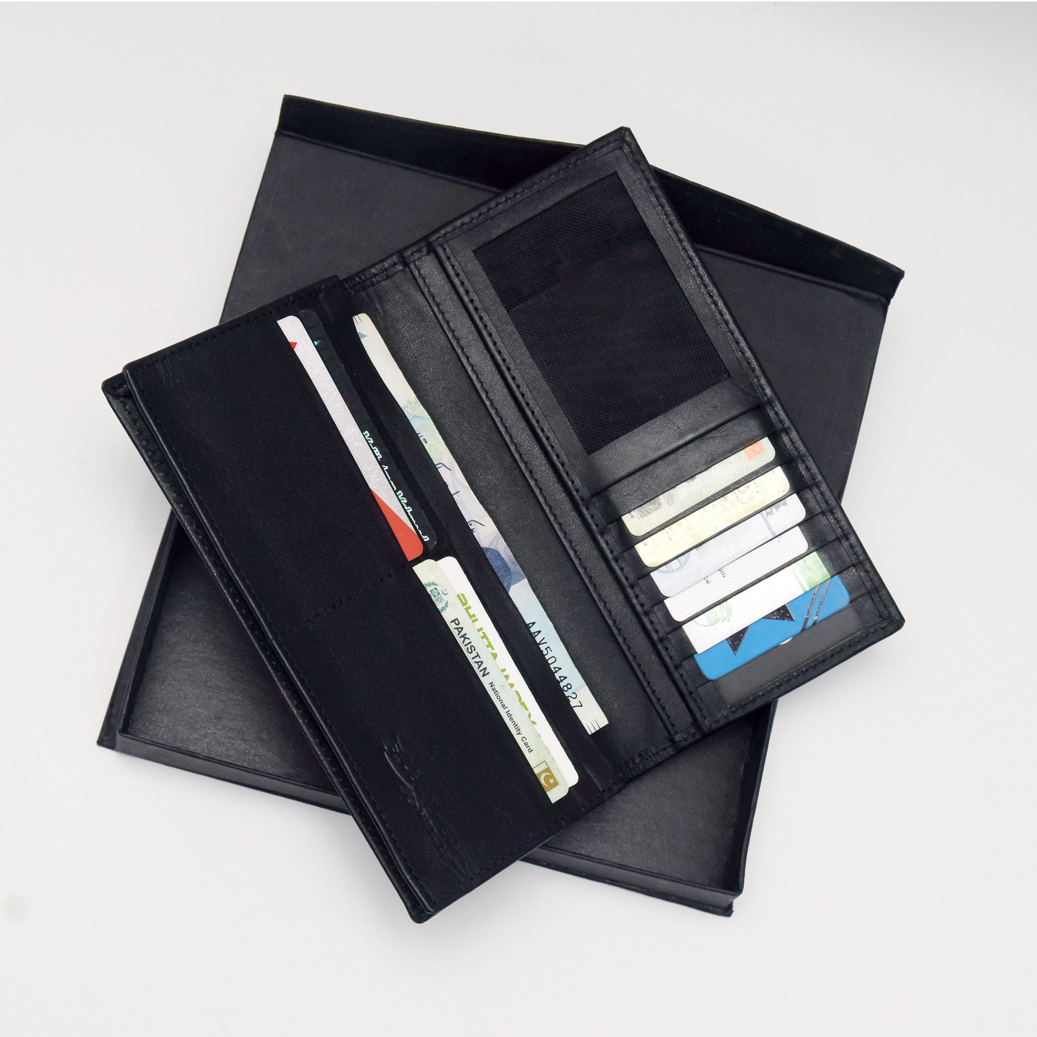 Premium  Cow Leather Long Wallet