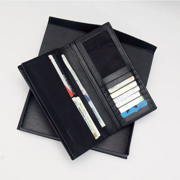 Premium  Cow Leather Long Wallet