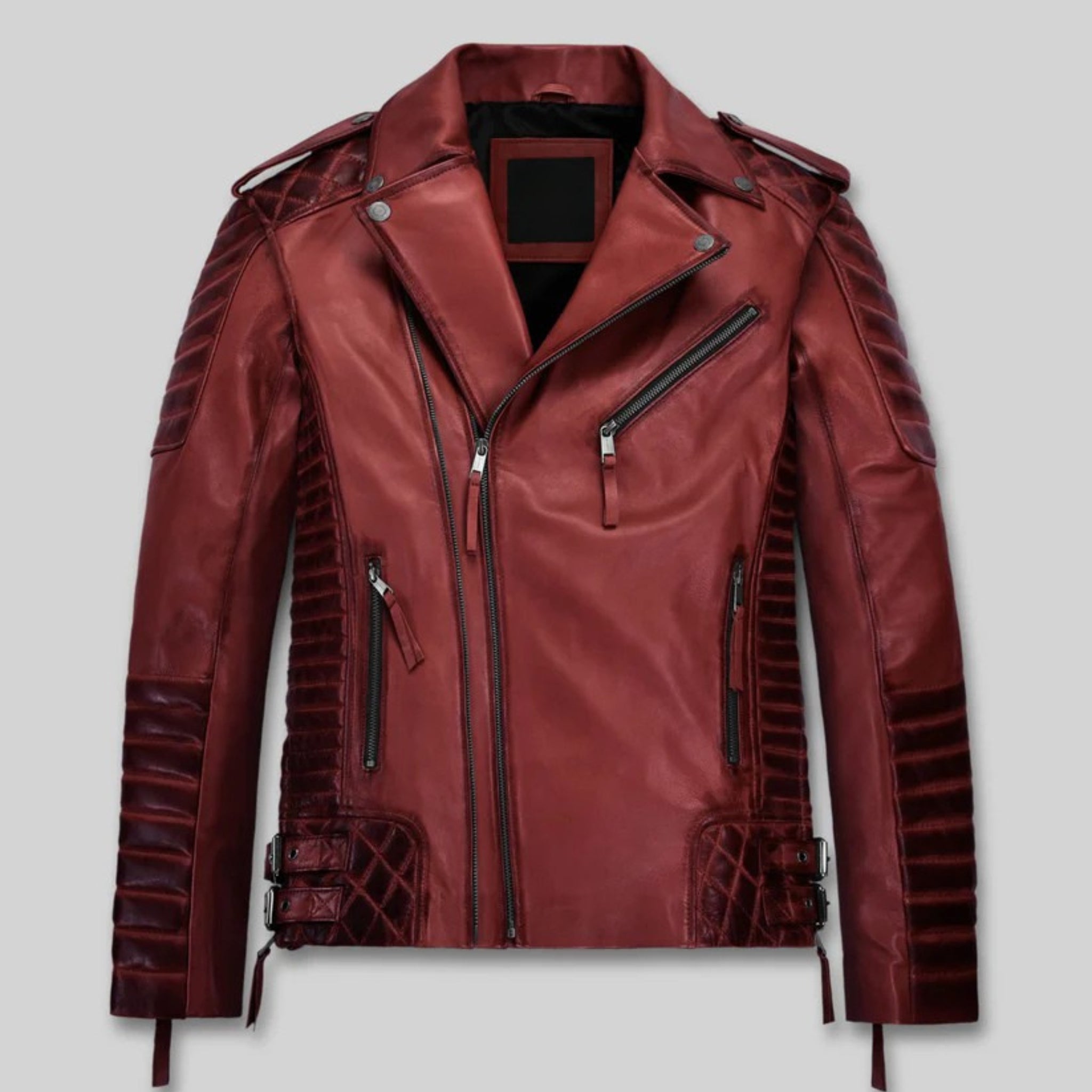 Premium Genuine Cow Leather Jacket for Men